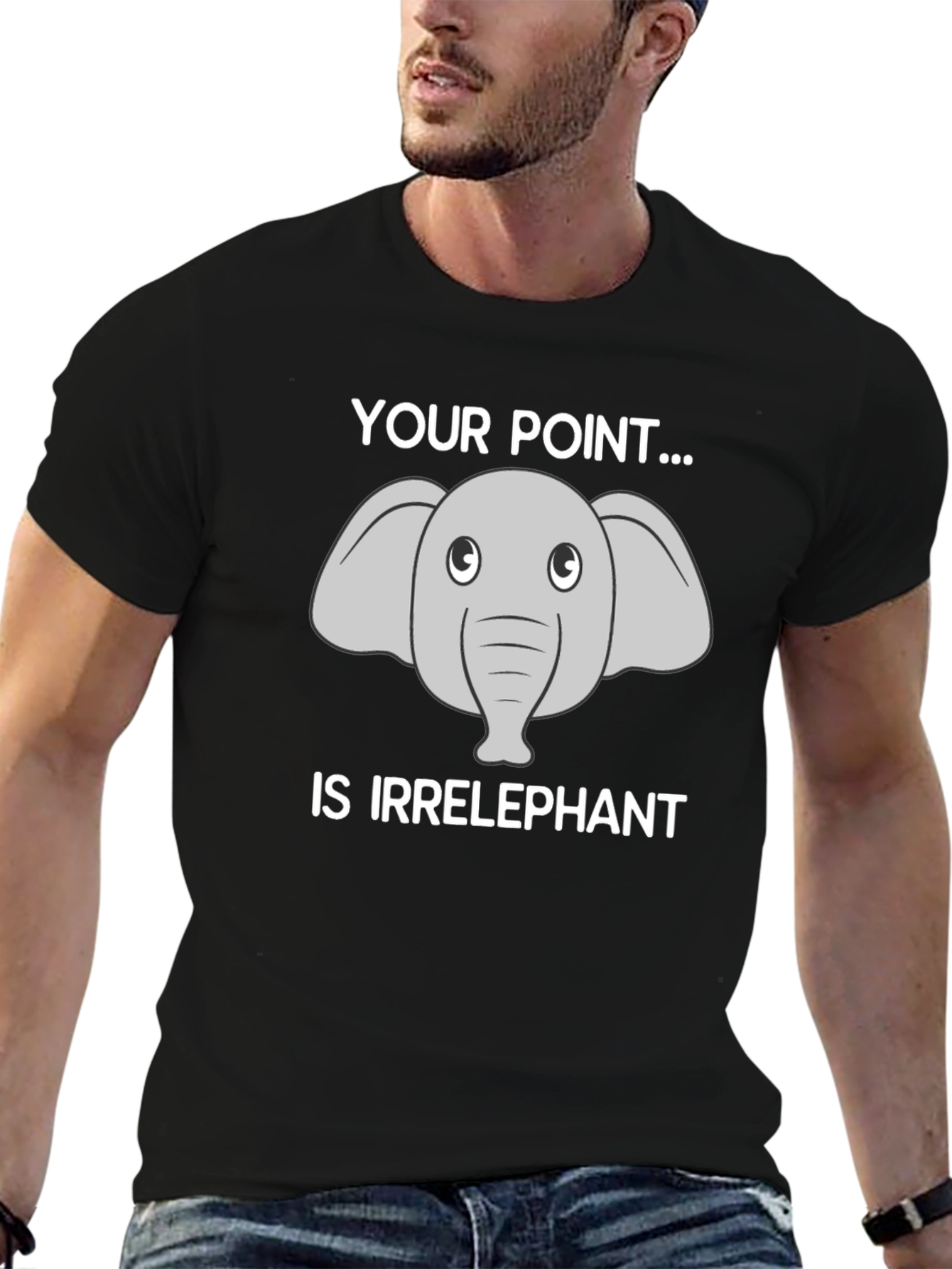 Irrelephant T-Shirt - Funny Elephant Graphic Tee