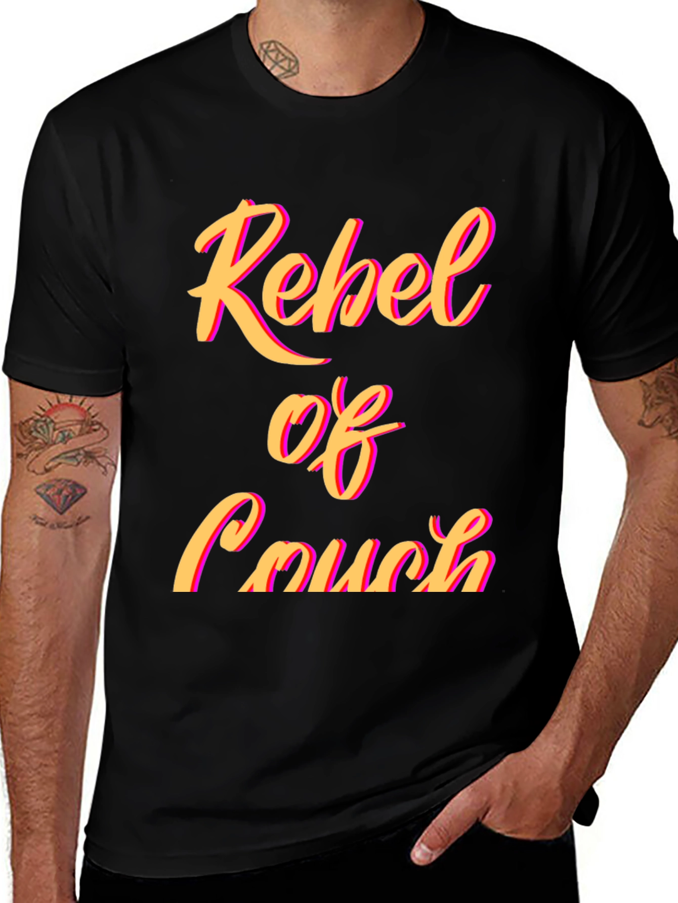Rebel of Couch Graphic Tee