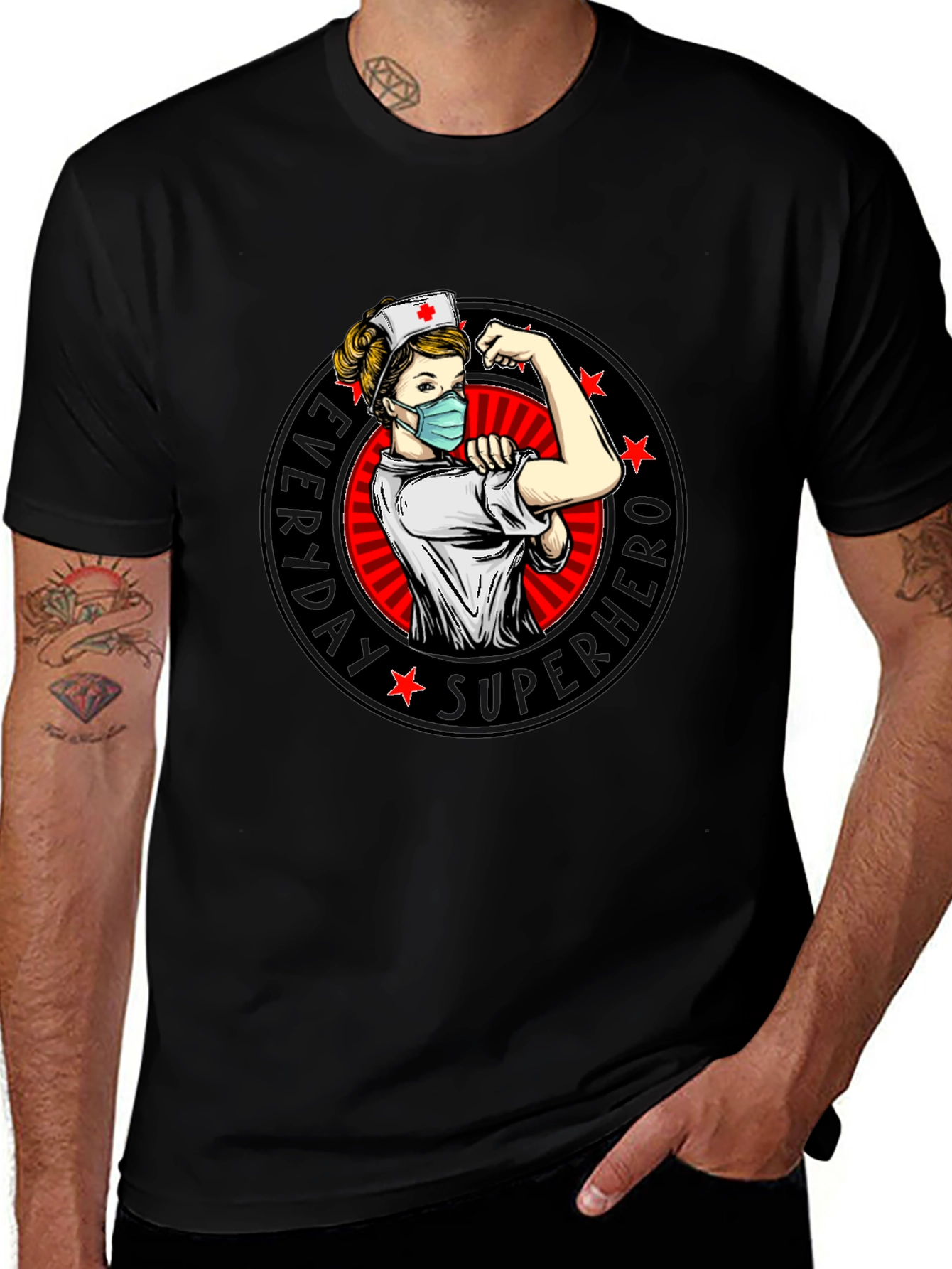 Everyday Superhero Nurse T-Shirt