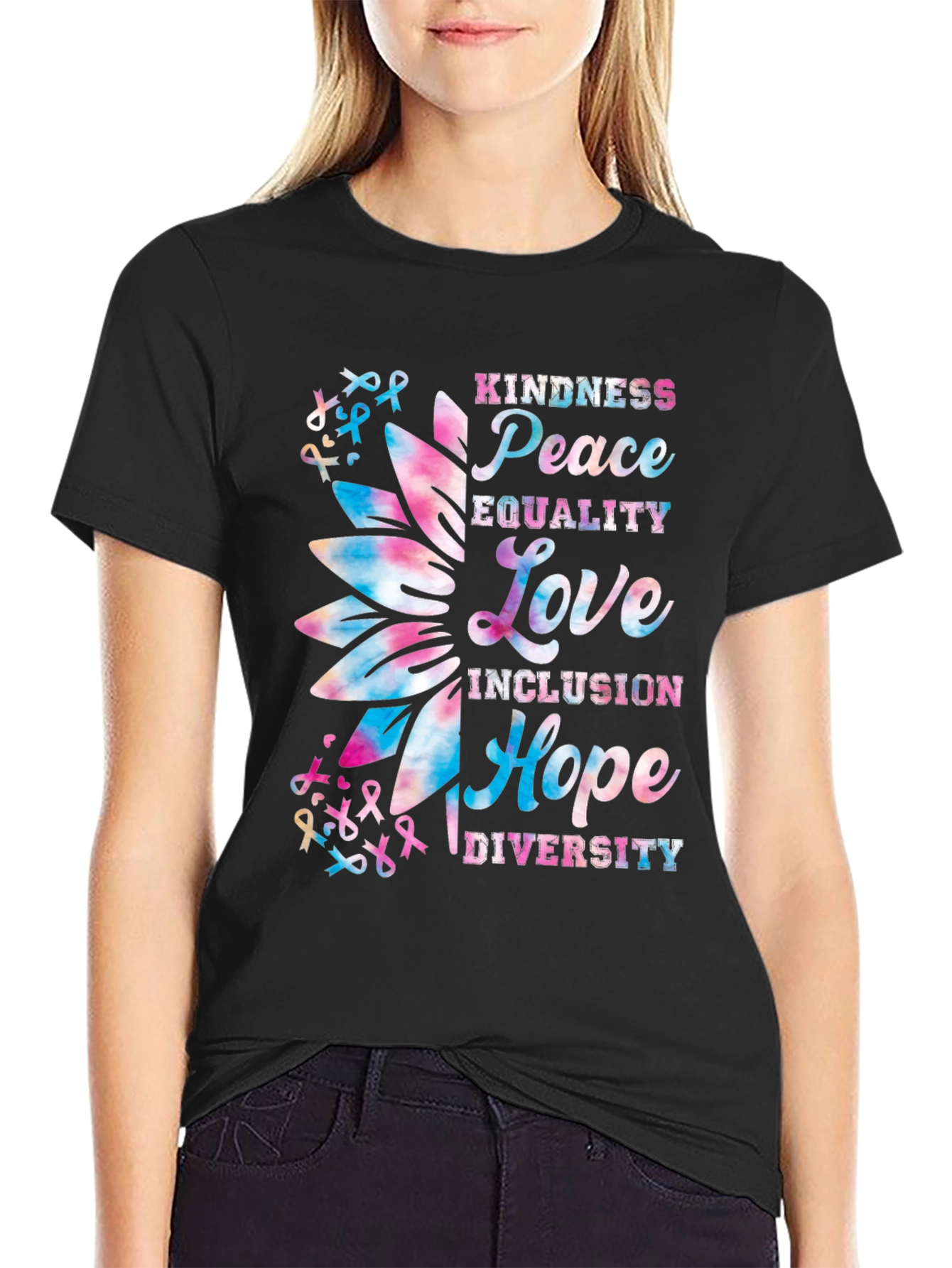 Kindness Peace Equality Love T-Shirt