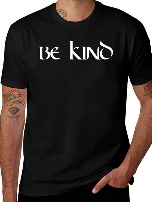 Be Kind Graphic Tee - Soft Cotton Blend