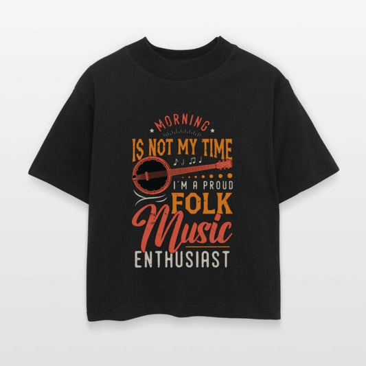 Folk Music Morning Is Not My Time Banjo Player