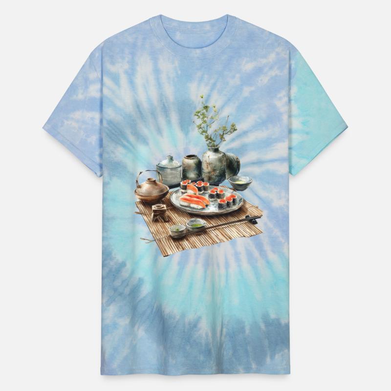 Food Papyrus Scroll Japanese Art Traditional