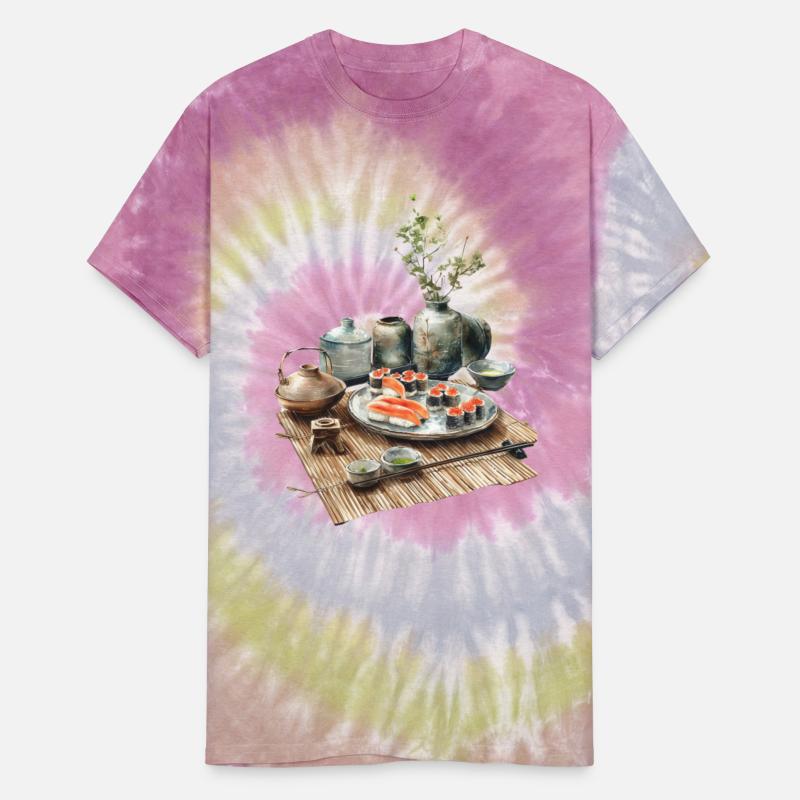 Food Papyrus Scroll Japanese Art Traditional