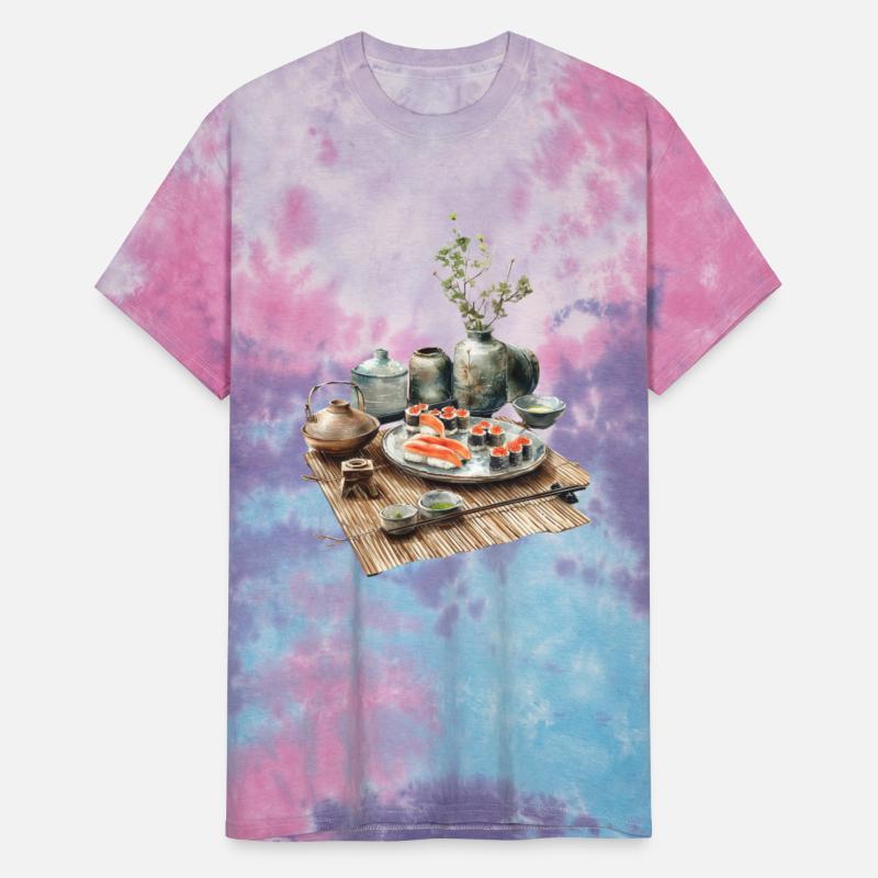 Food Papyrus Scroll Japanese Art Traditional