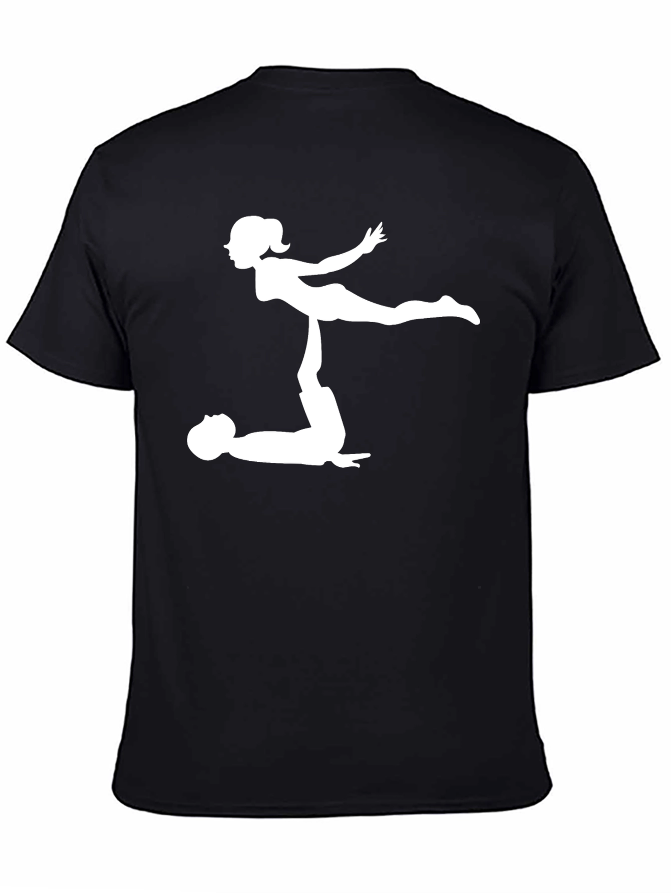 Acro Yoga Graphic Tee - Black