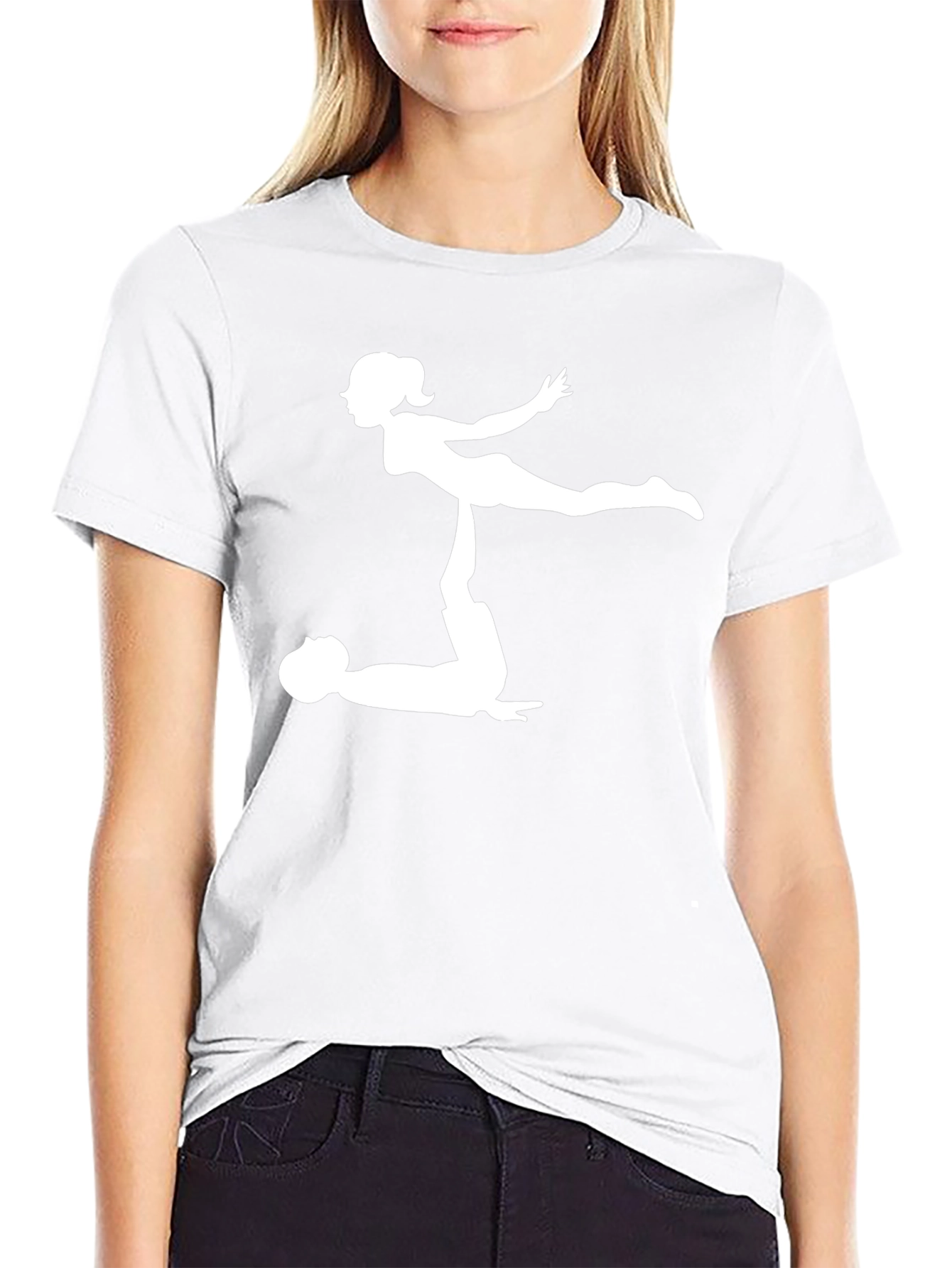 Acro Yoga Graphic Tee - Black