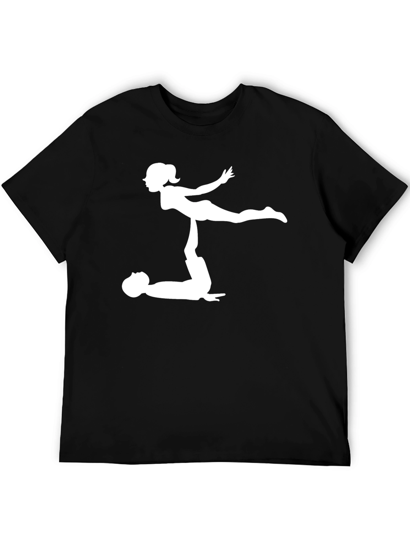 Acro Yoga Graphic Tee - Black