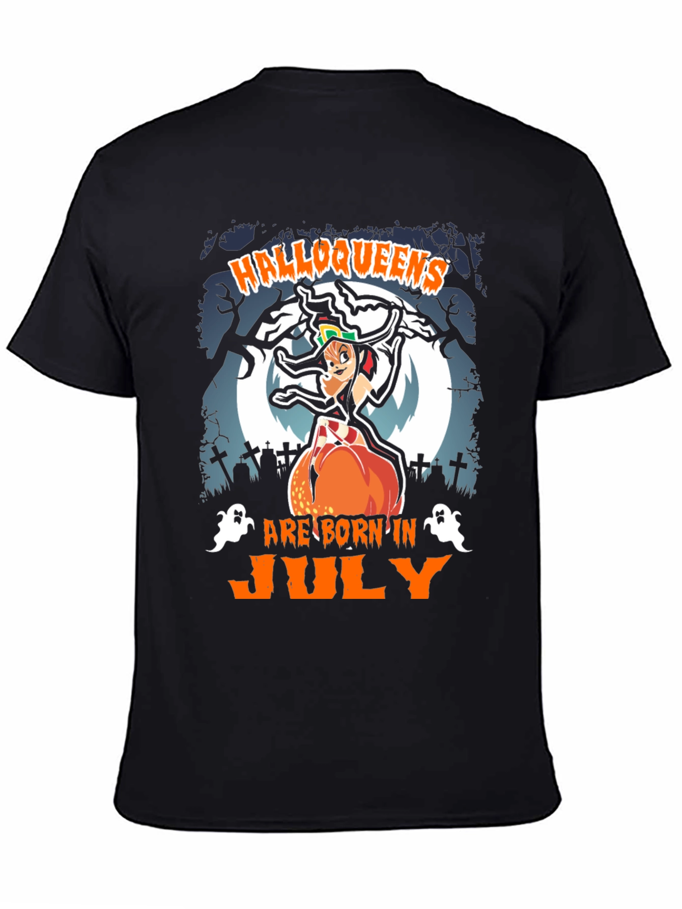Halloweens Are Born In July T-Shirt