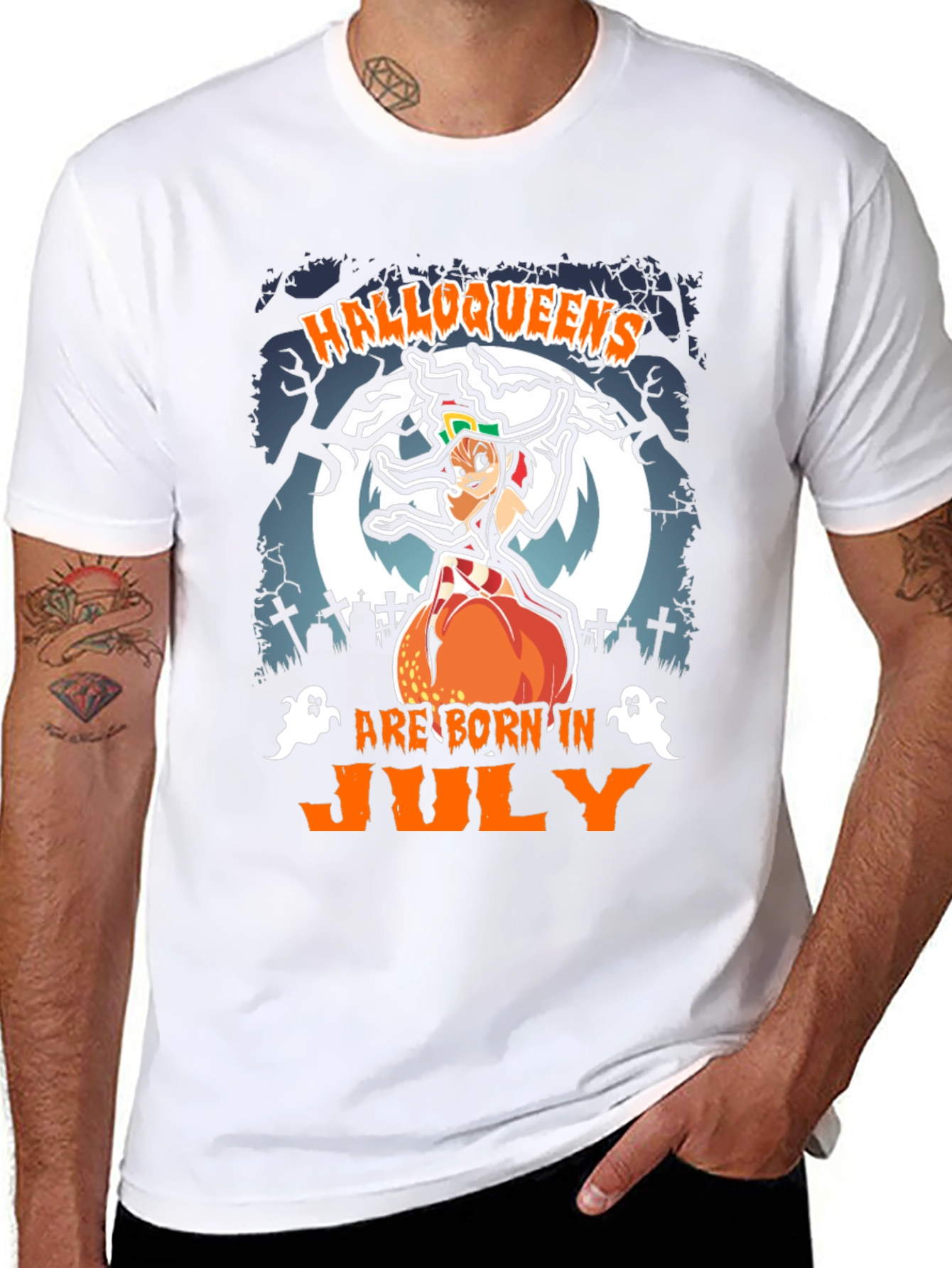 Halloweens Are Born In July T-Shirt