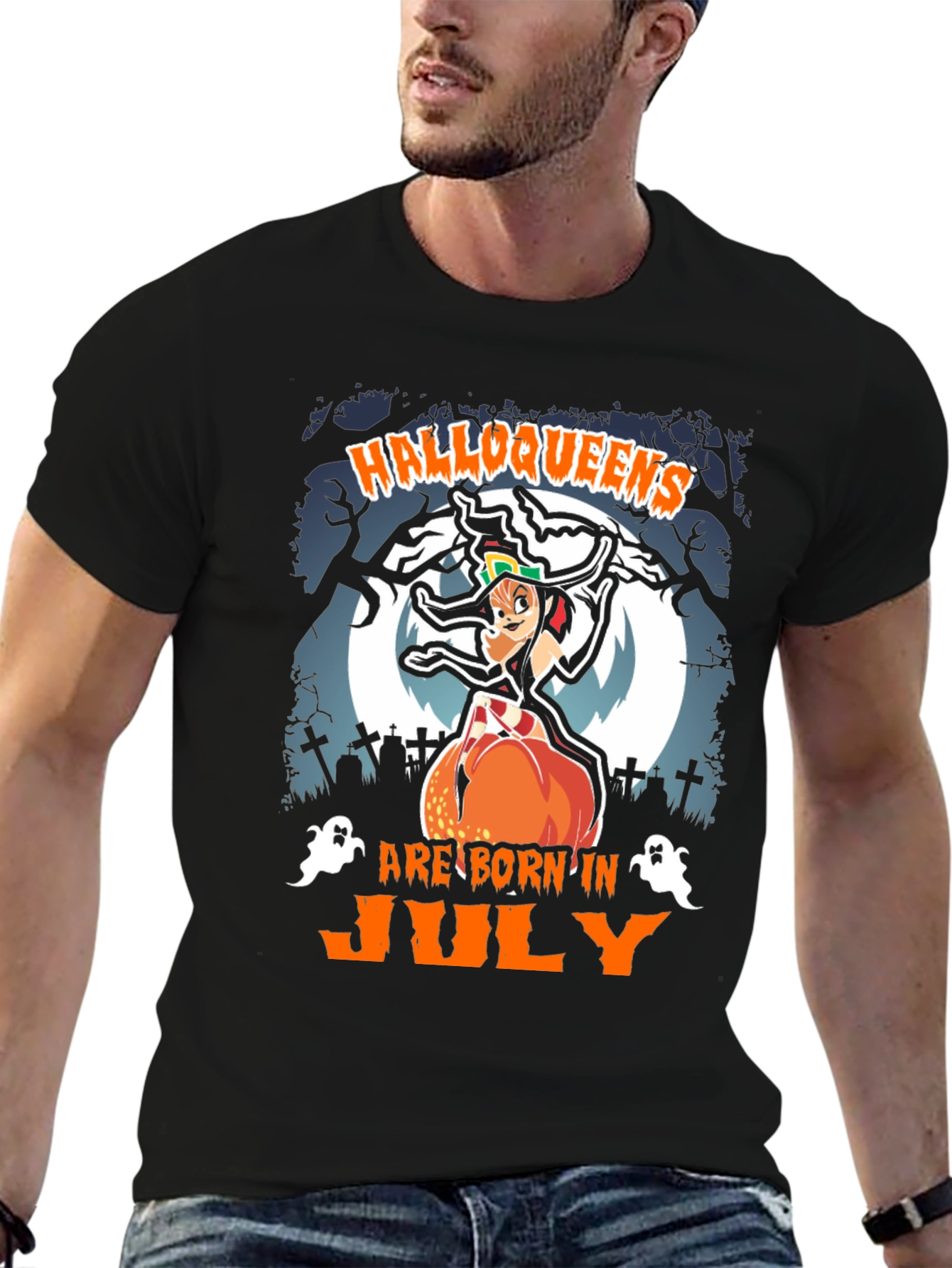 Halloweens Are Born In July T-Shirt