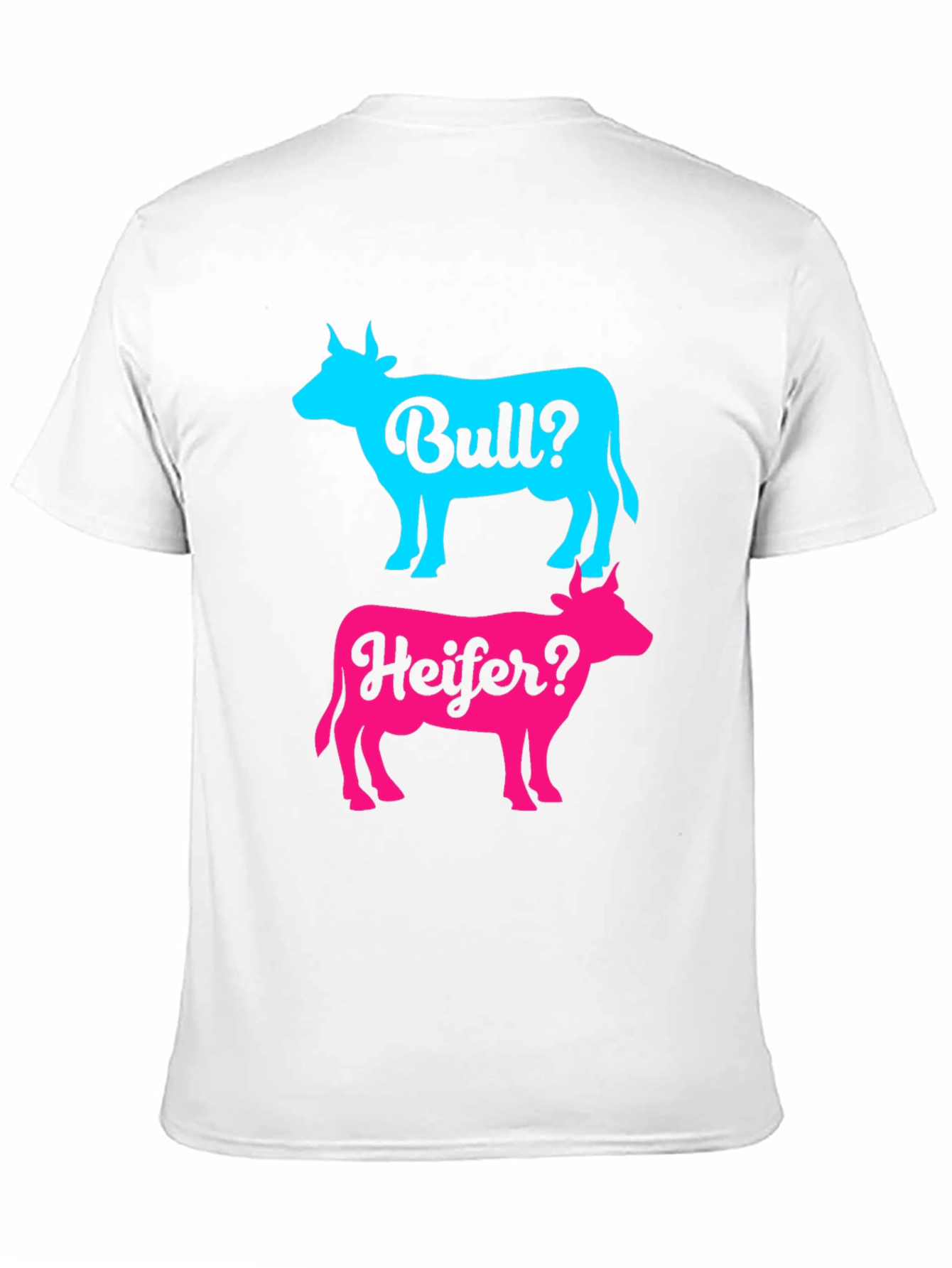 Bull or Heifer? Gender Reveal T-Shirt