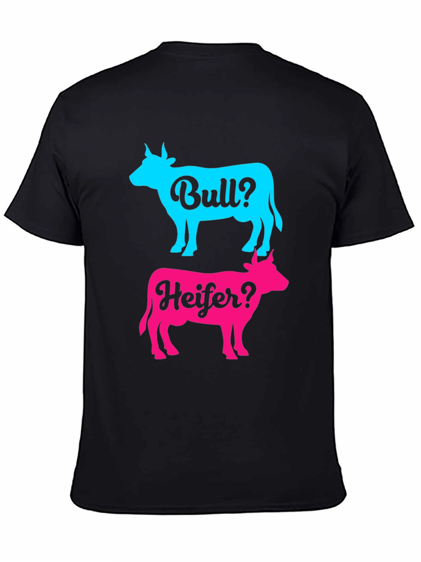Bull or Heifer? Gender Reveal T-Shirt