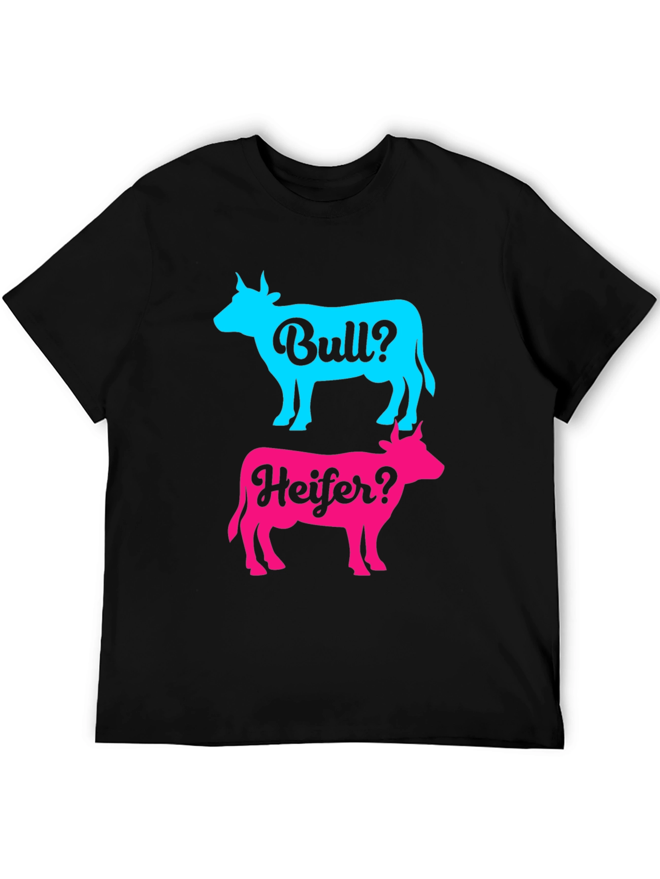 Bull or Heifer? Gender Reveal T-Shirt