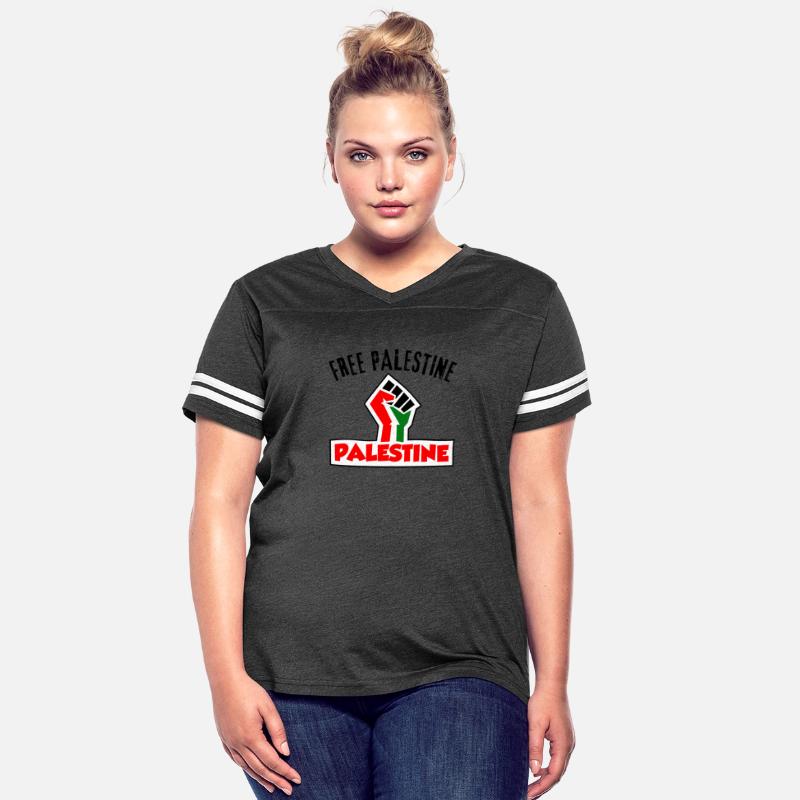 Free Palestine Design, Empowerment Poster, Bold Fr