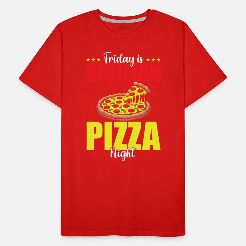 Friday Is Sicilian Pizza Night