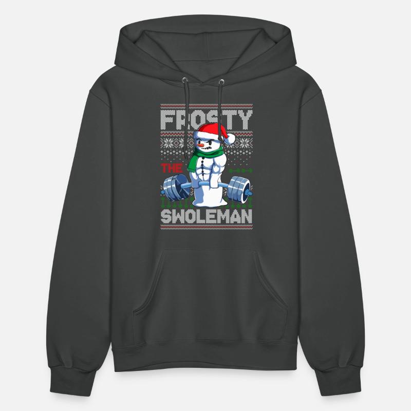 Frosty The Swoleman Ugly Snowman Gym