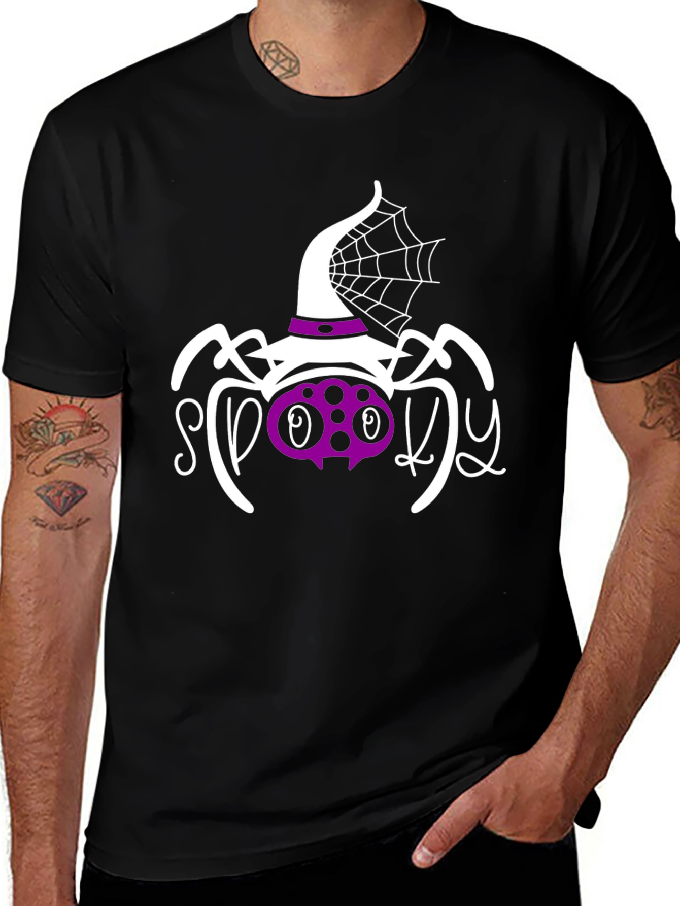 Spooky Spider Halloween T-Shirt