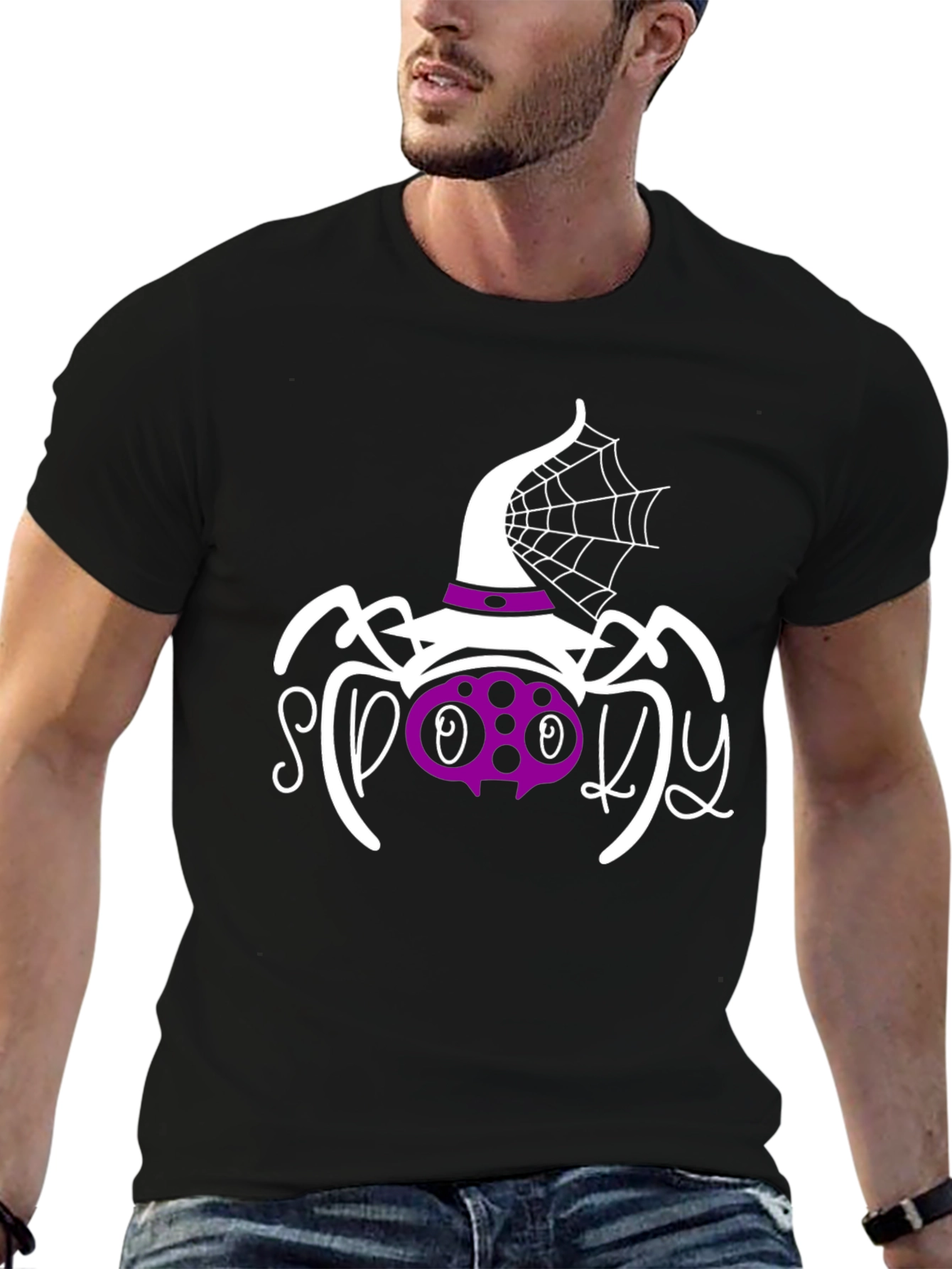 Spooky Spider Halloween T-Shirt