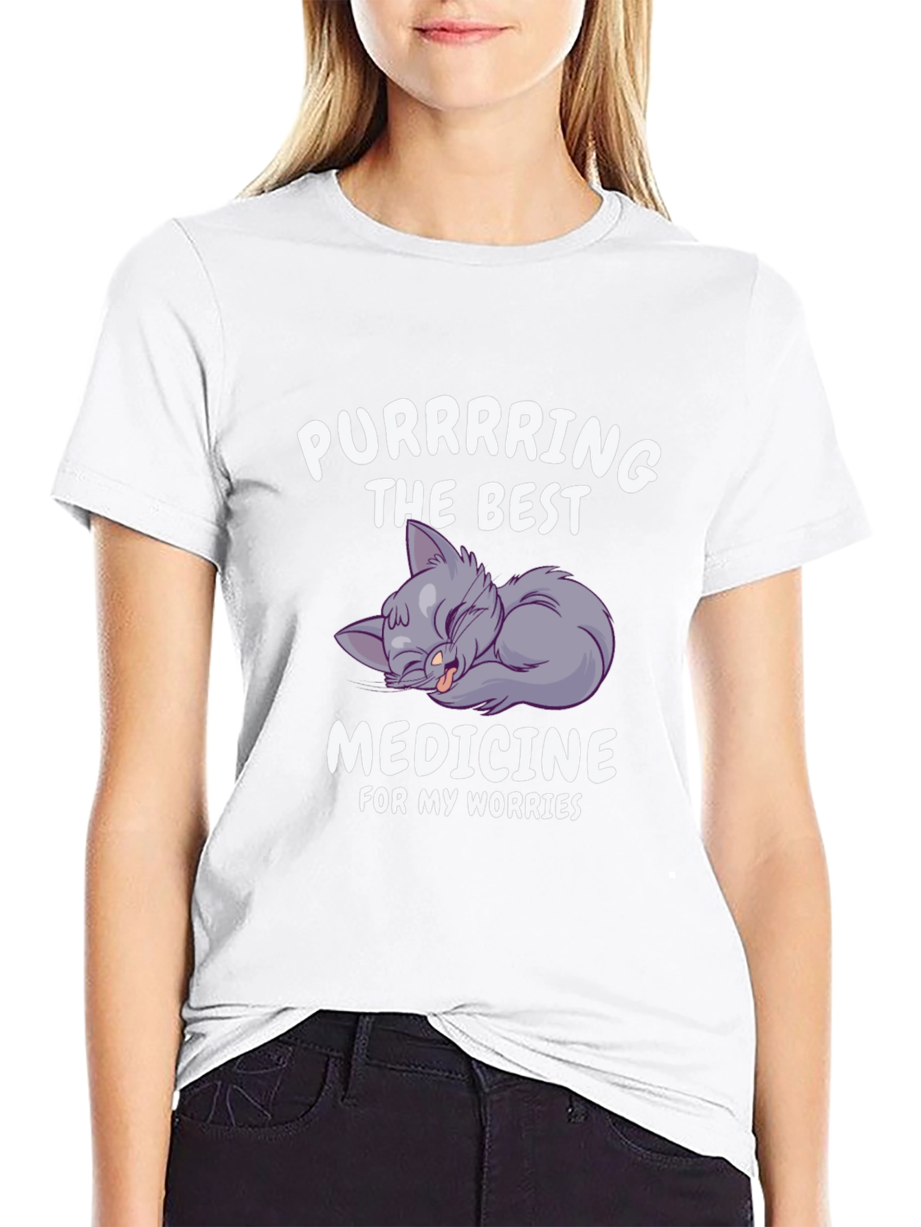 Purrfect Medicine Cat T-Shirt