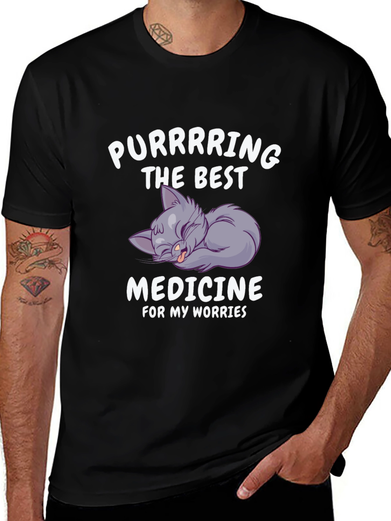 Purrfect Medicine Cat T-Shirt