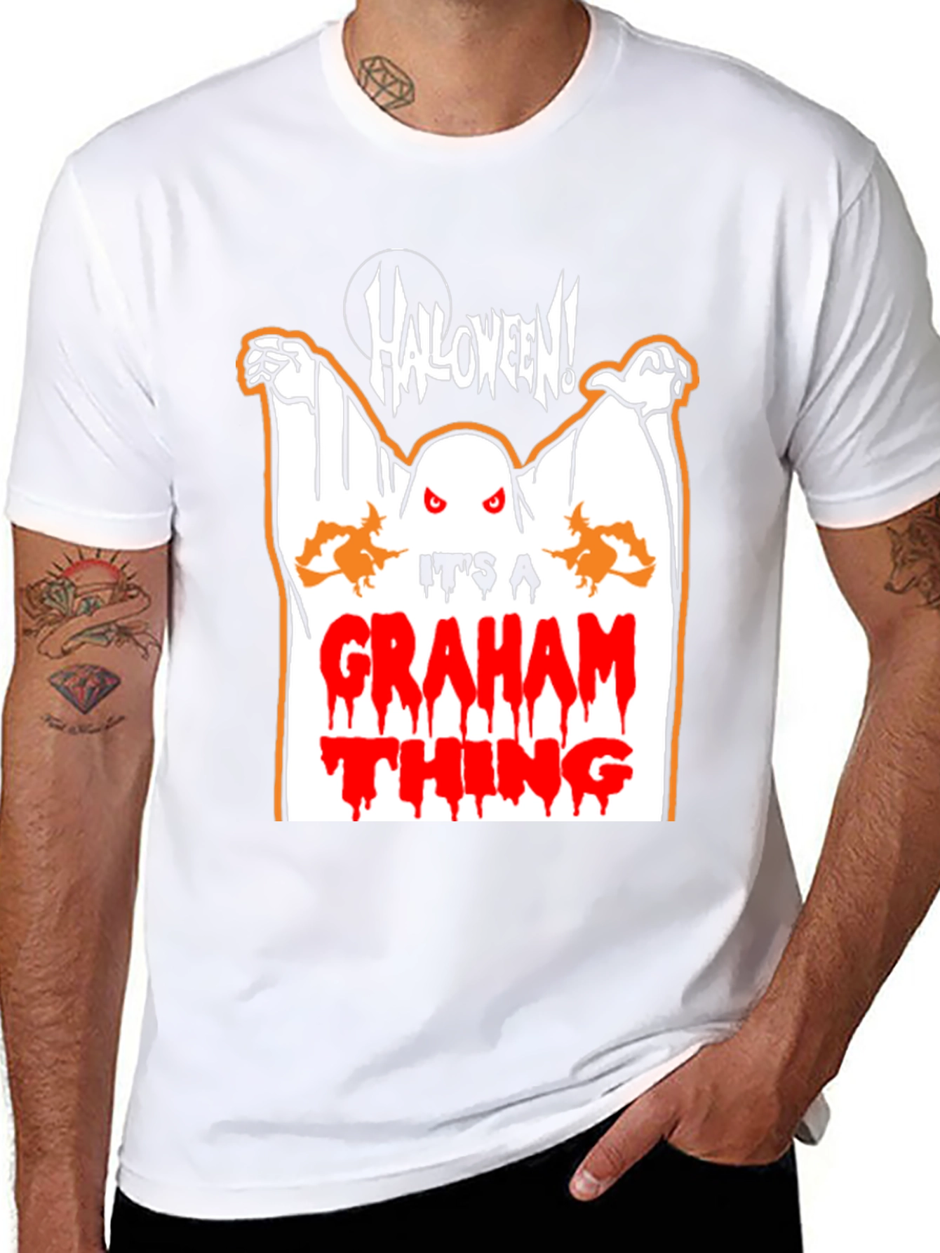 Halloween Ghost T-Shirt - Its a Graham Thing!