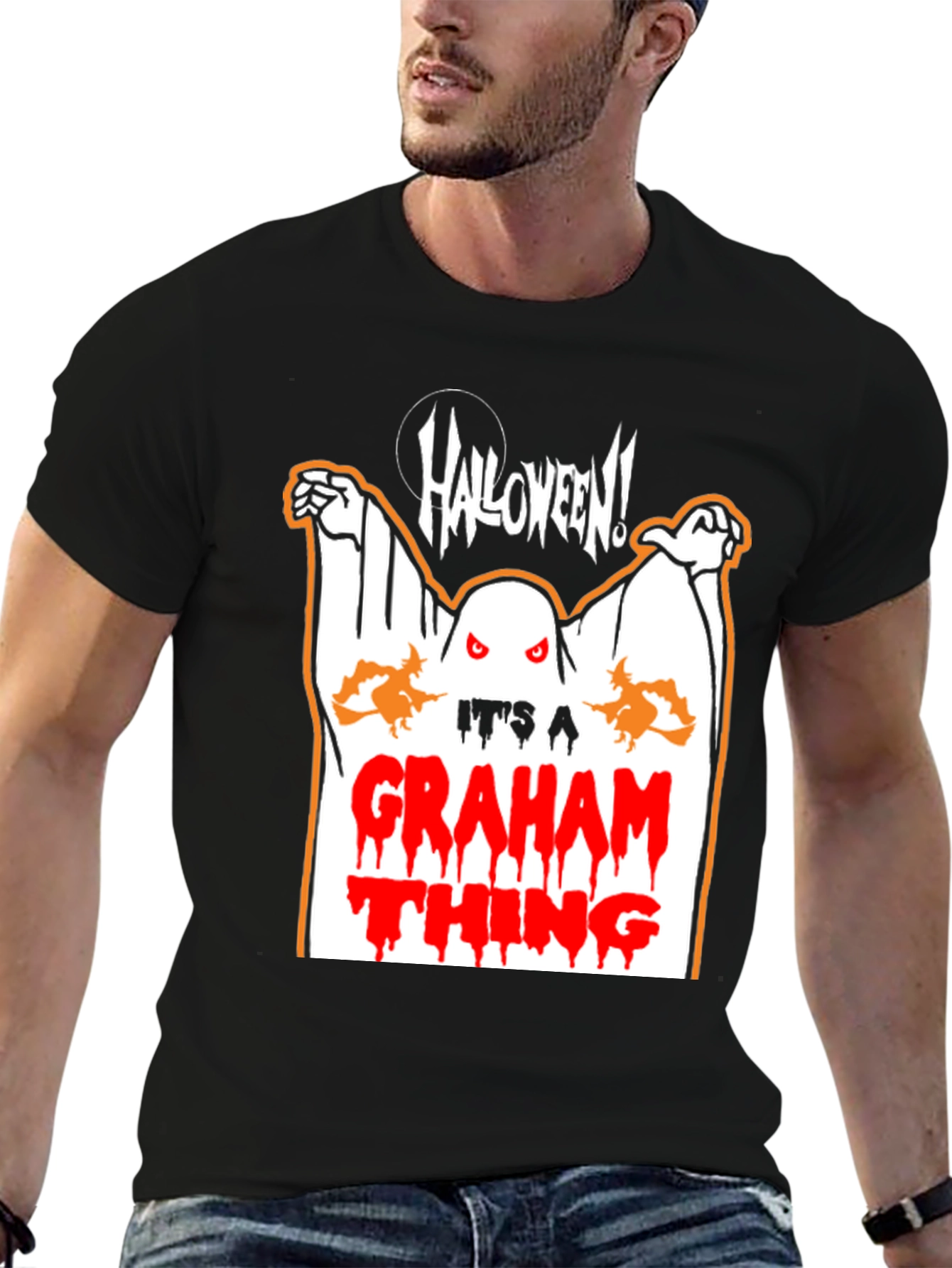 Halloween Ghost T-Shirt - Its a Graham Thing!