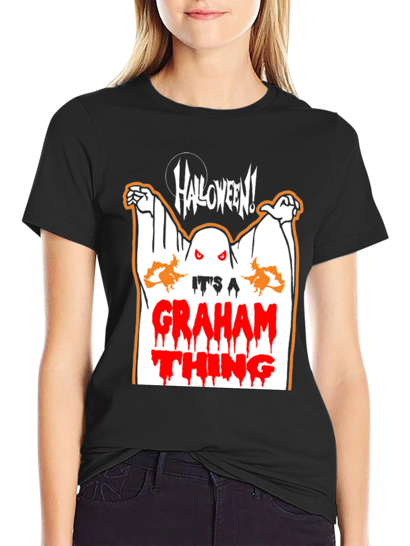 Halloween Ghost T-Shirt - Its a Graham Thing!