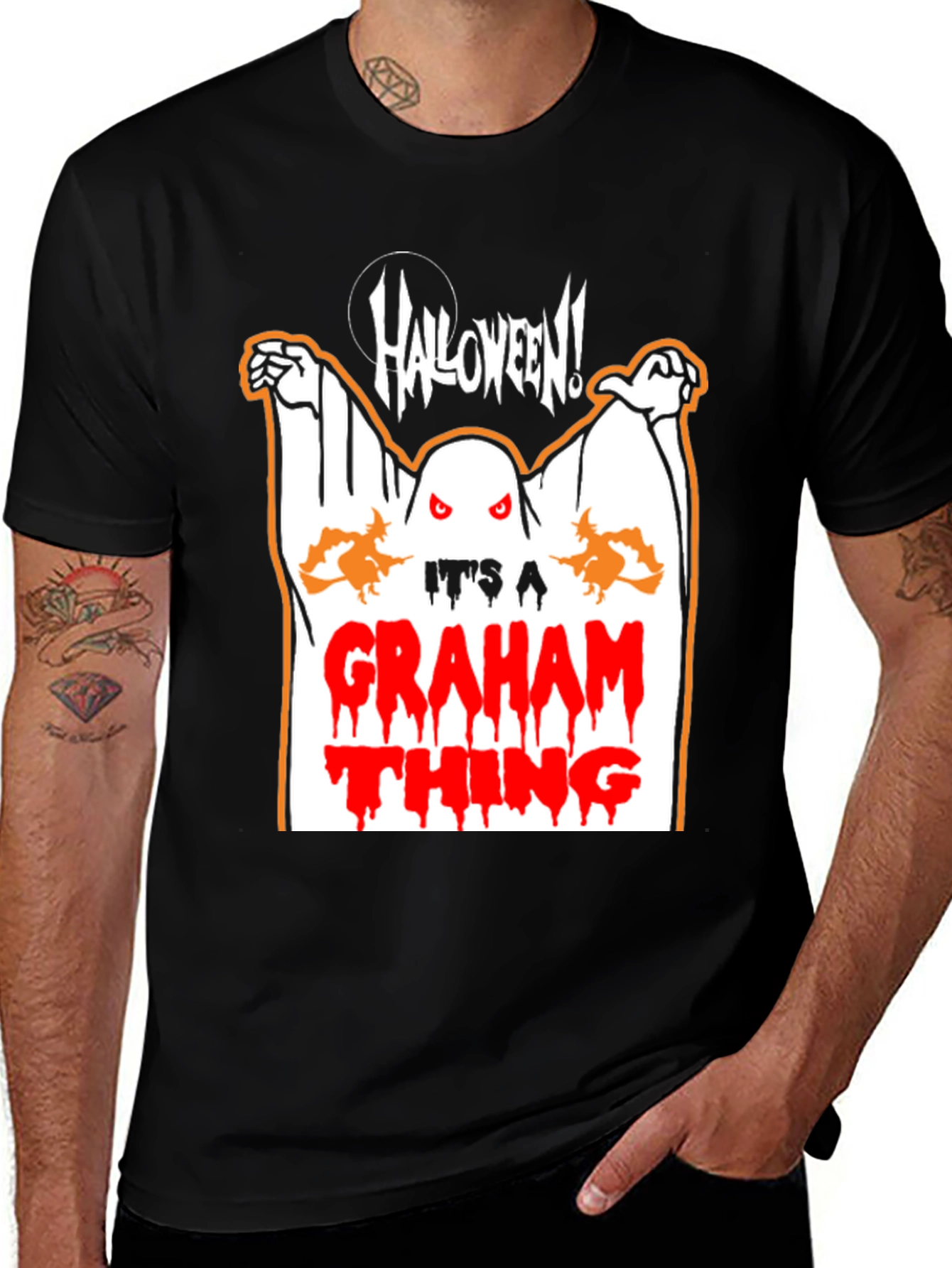 Halloween Ghost T-Shirt - Its a Graham Thing!