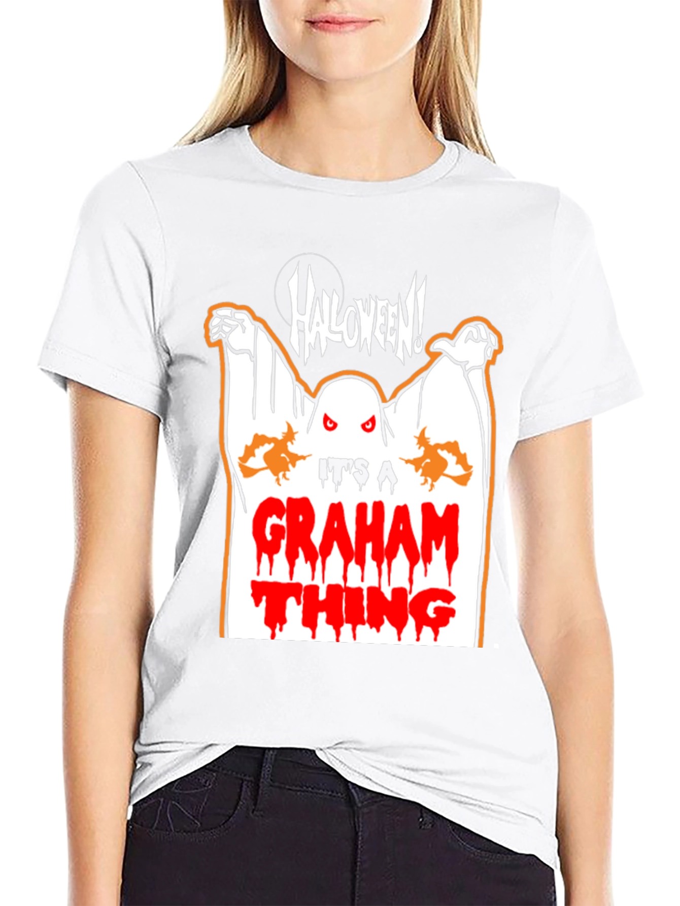 Halloween Ghost T-Shirt - Its a Graham Thing!