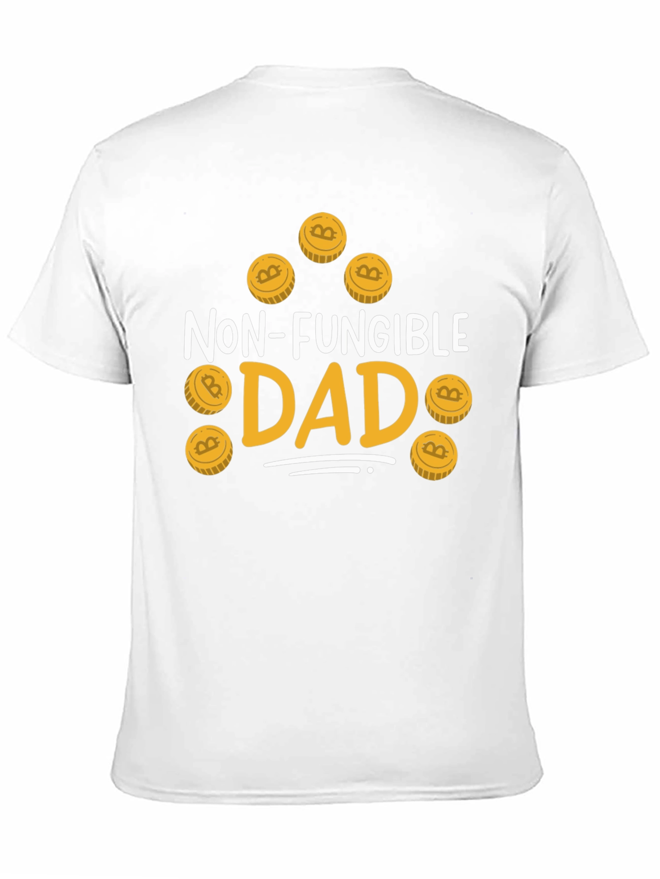 Non-Fungible Dad Bitcoin T-Shirt