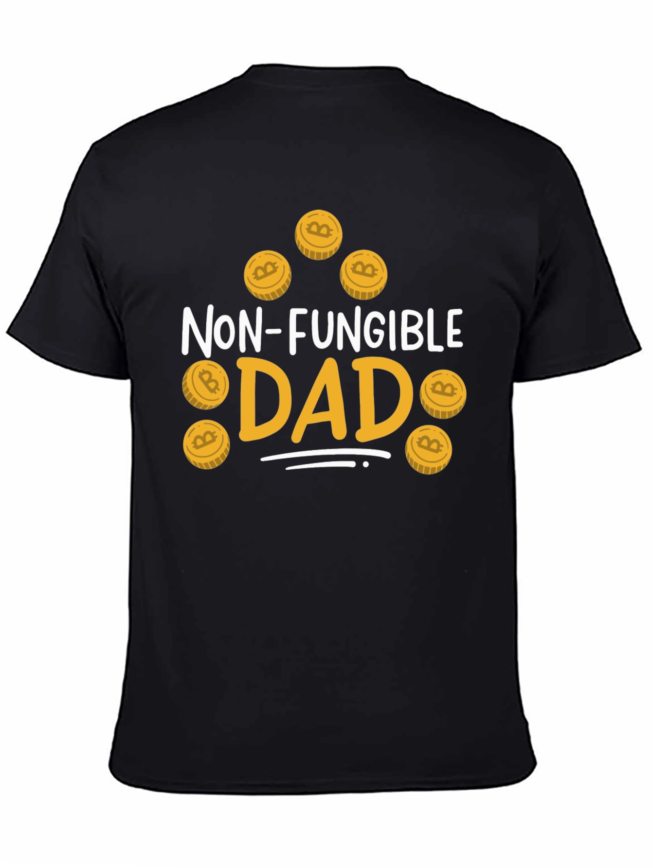 Non-Fungible Dad Bitcoin T-Shirt