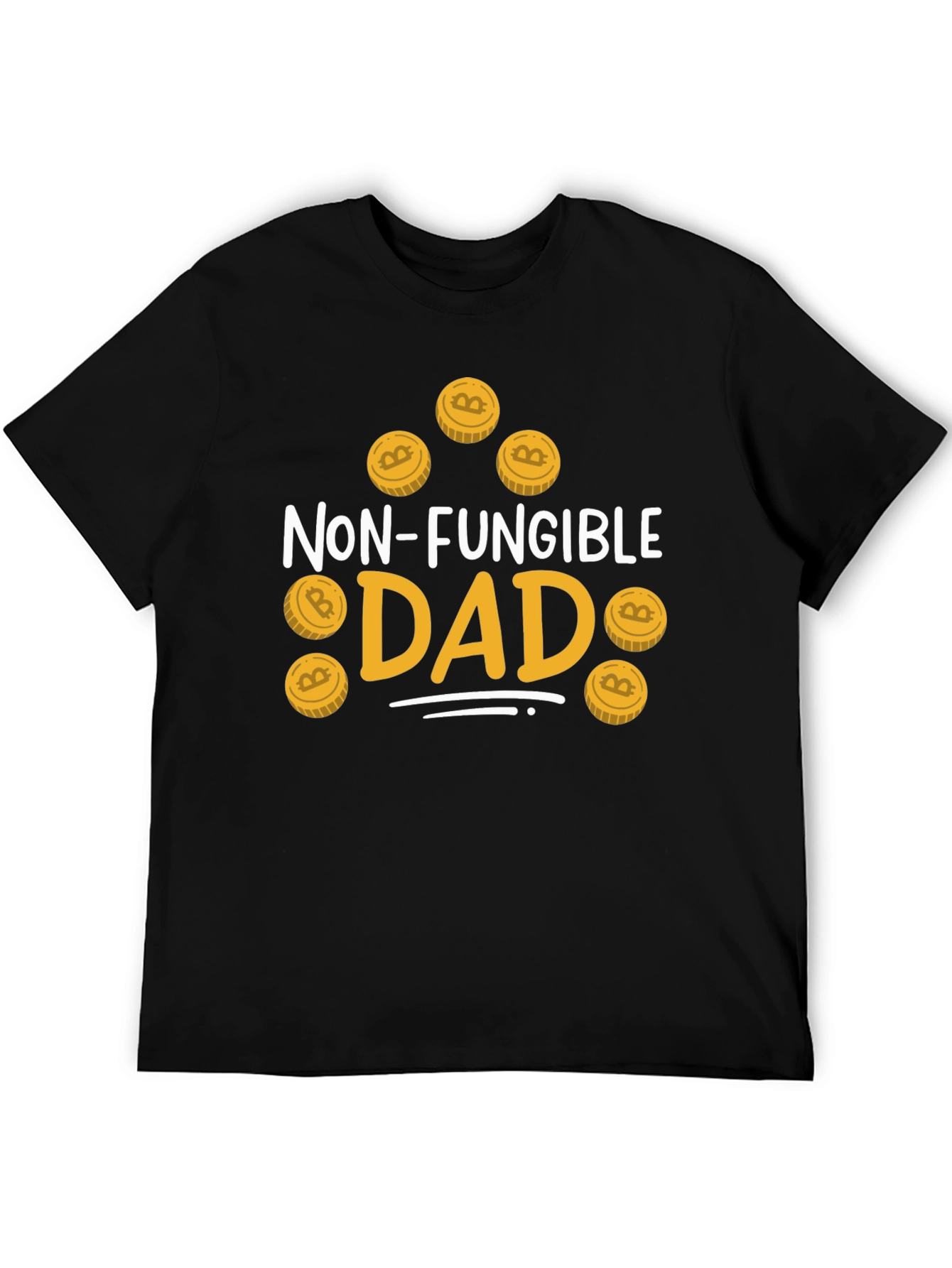 Non-Fungible Dad Bitcoin T-Shirt
