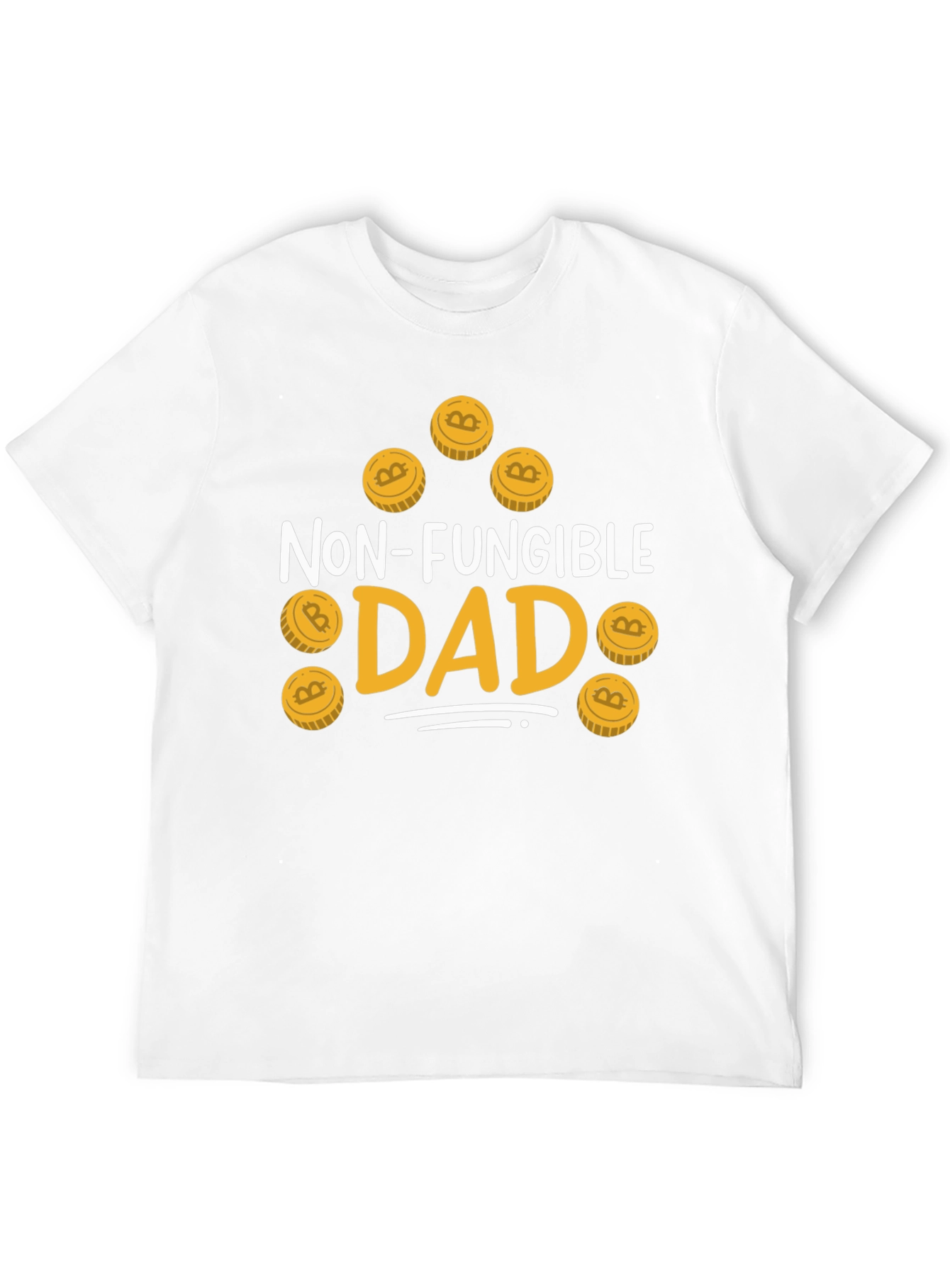 Non-Fungible Dad Bitcoin T-Shirt