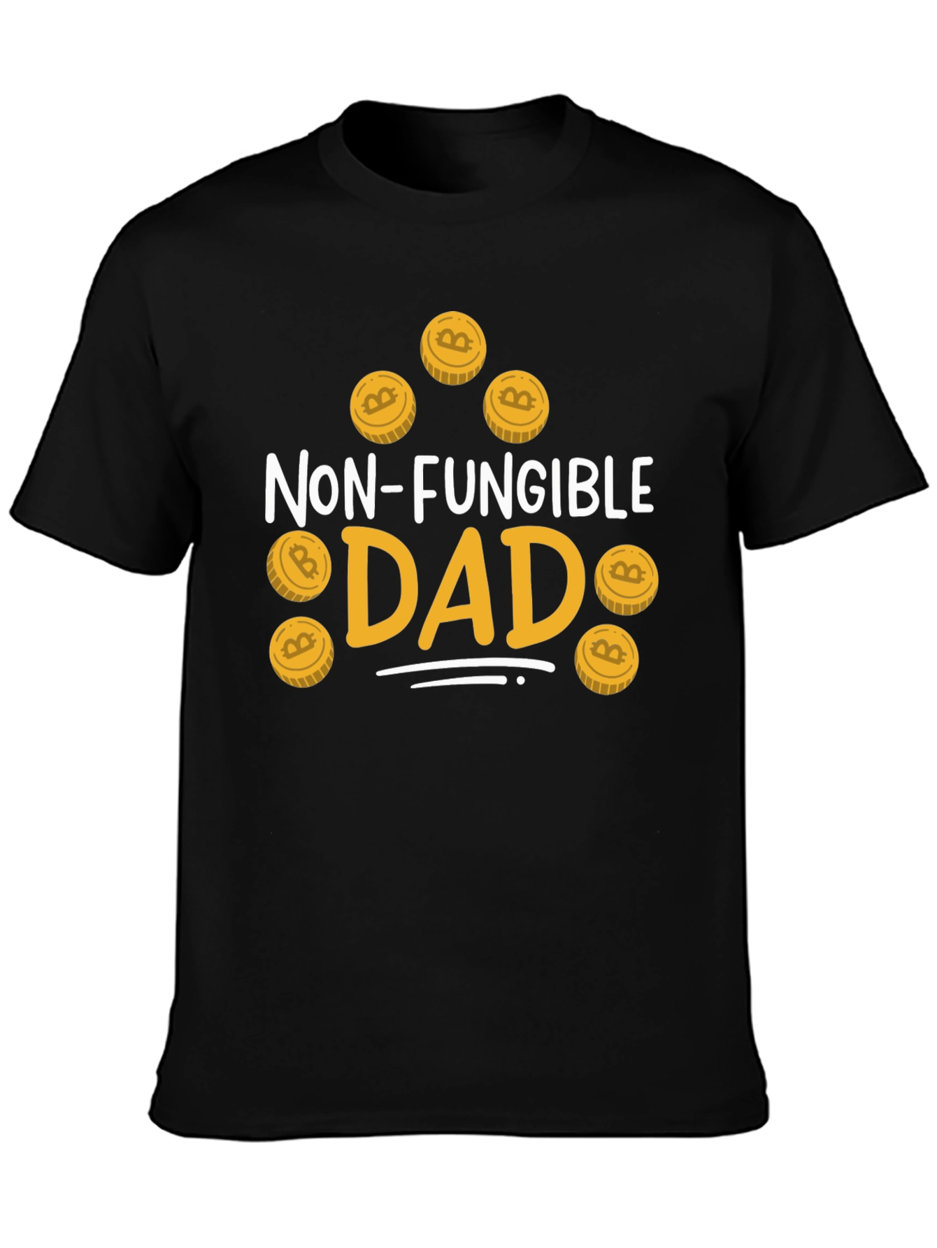 Non-Fungible Dad Bitcoin T-Shirt