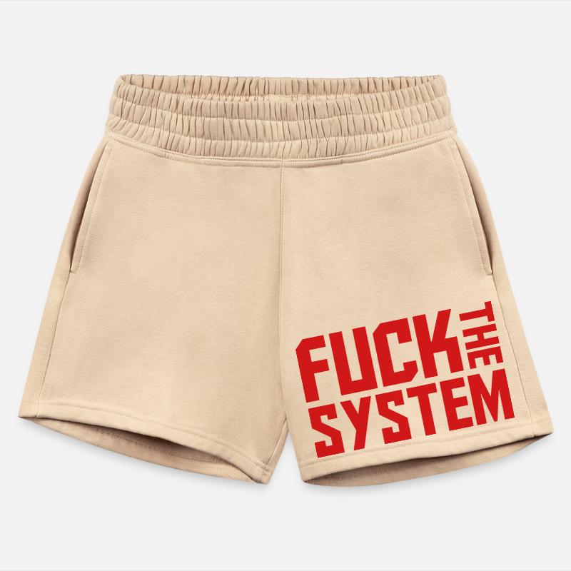 Fuck the system logo