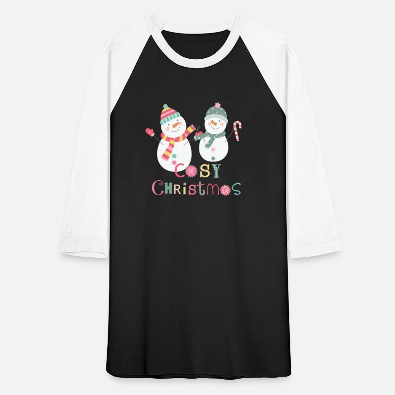 Fun Winter Snowman Colorful Cozy Christmas