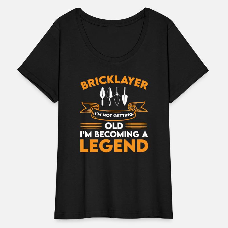 Funny Bricklayer Legend T-Shirt