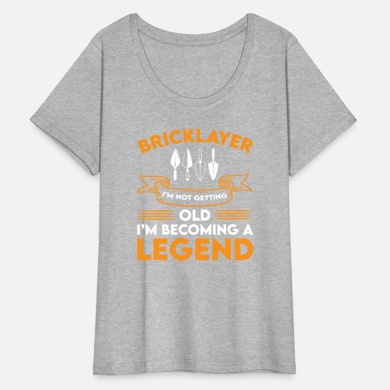 Funny Bricklayer Legend T-Shirt