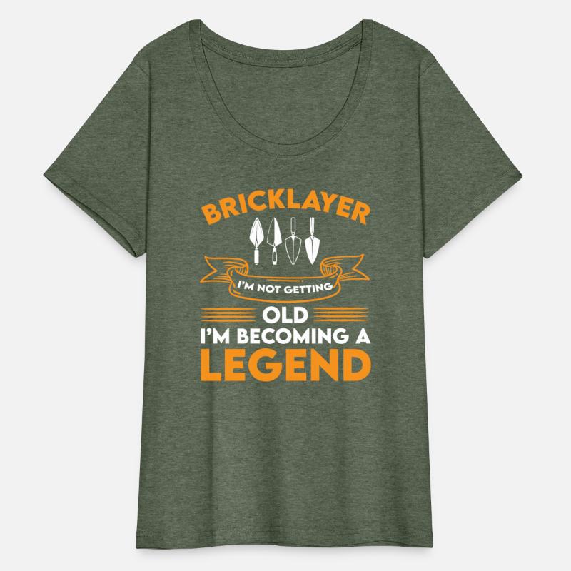 Funny Bricklayer Legend T-Shirt