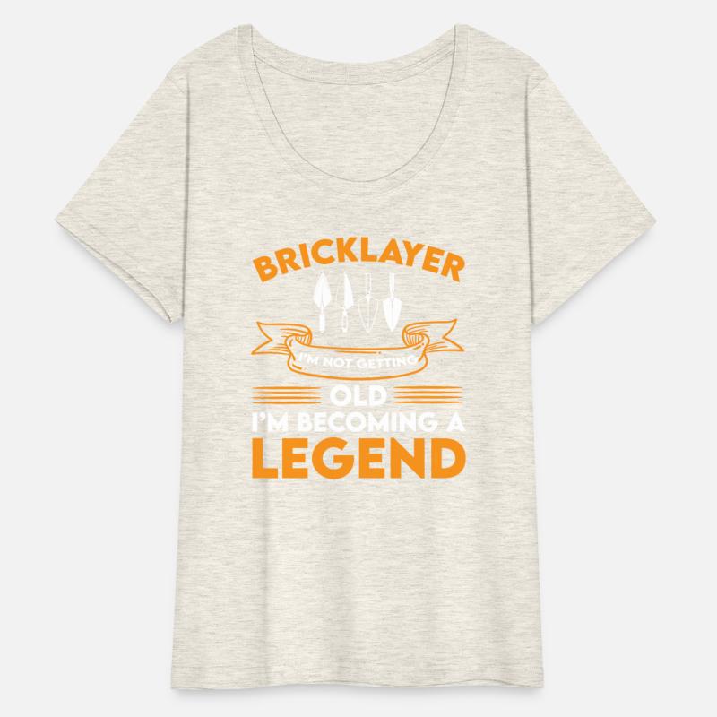 Funny Bricklayer Legend T-Shirt