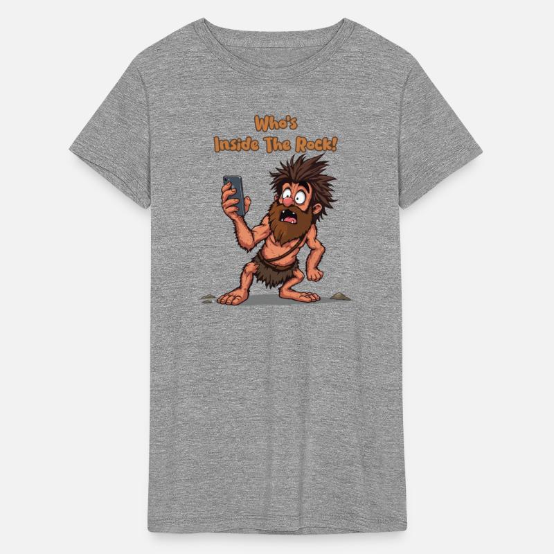 Funny Caveman – Stone Age Meets Modern Technology