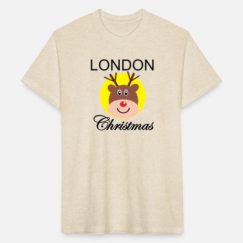 Funny Christmas Rudolph gift for Londoner
