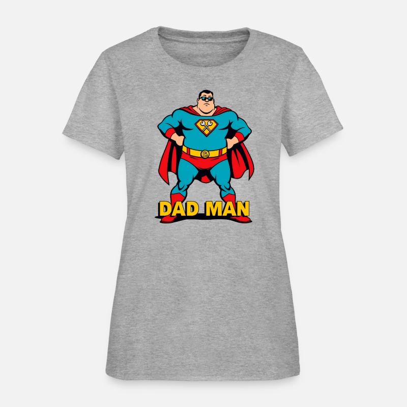 Funny "Dad Man" Hero