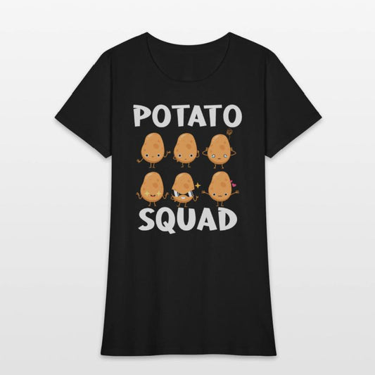 Funny Potato Cute Kawaii Style Potato Squad