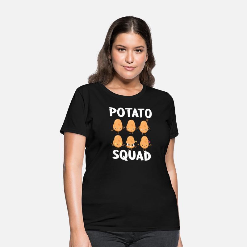 Funny Potato Cute Kawaii Style Potato Squad