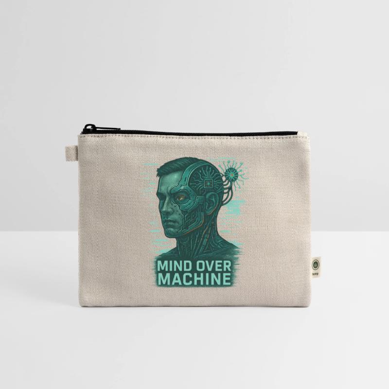 Futuristic Cyborg Human Portrait