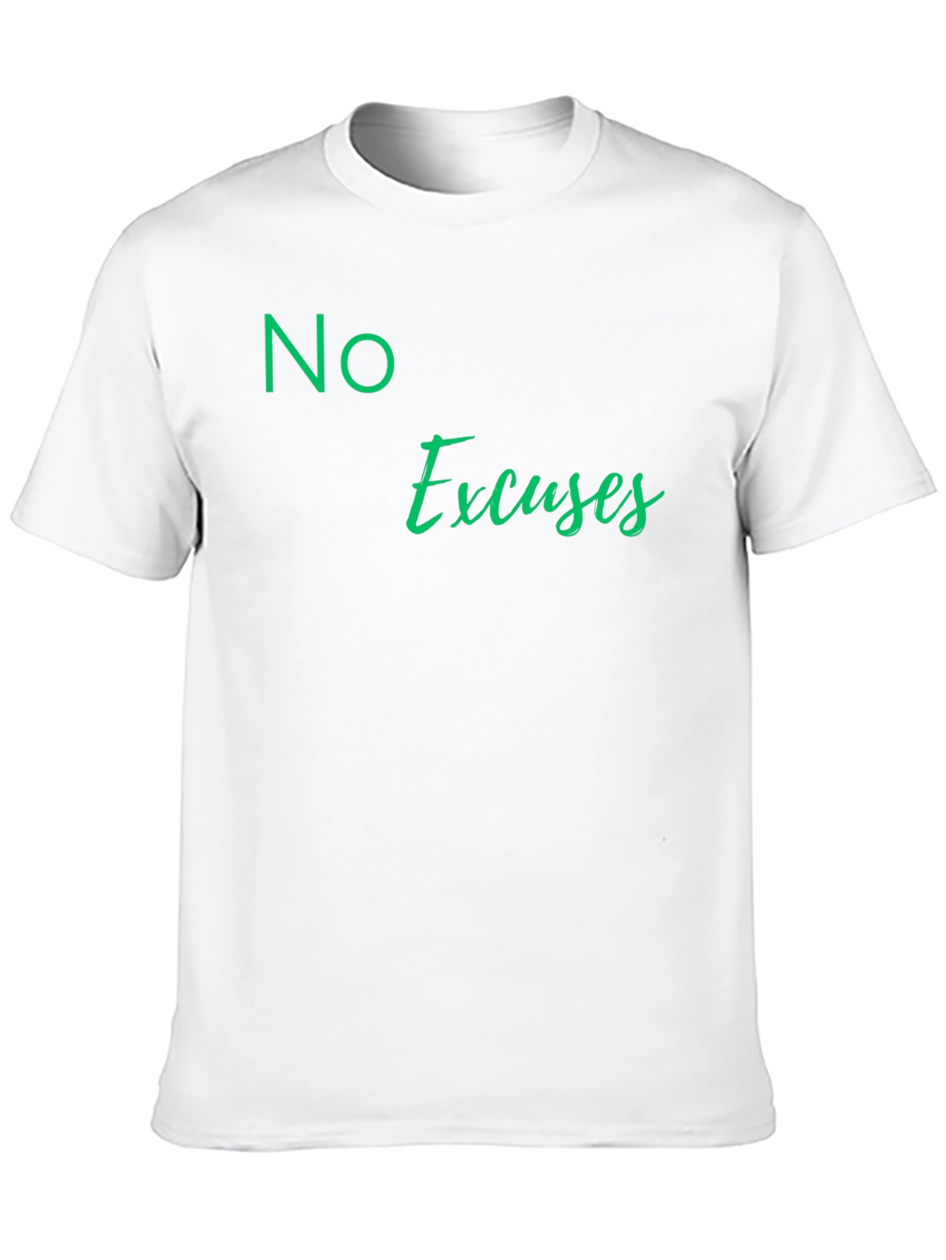 No Excuses Black T-Shirt