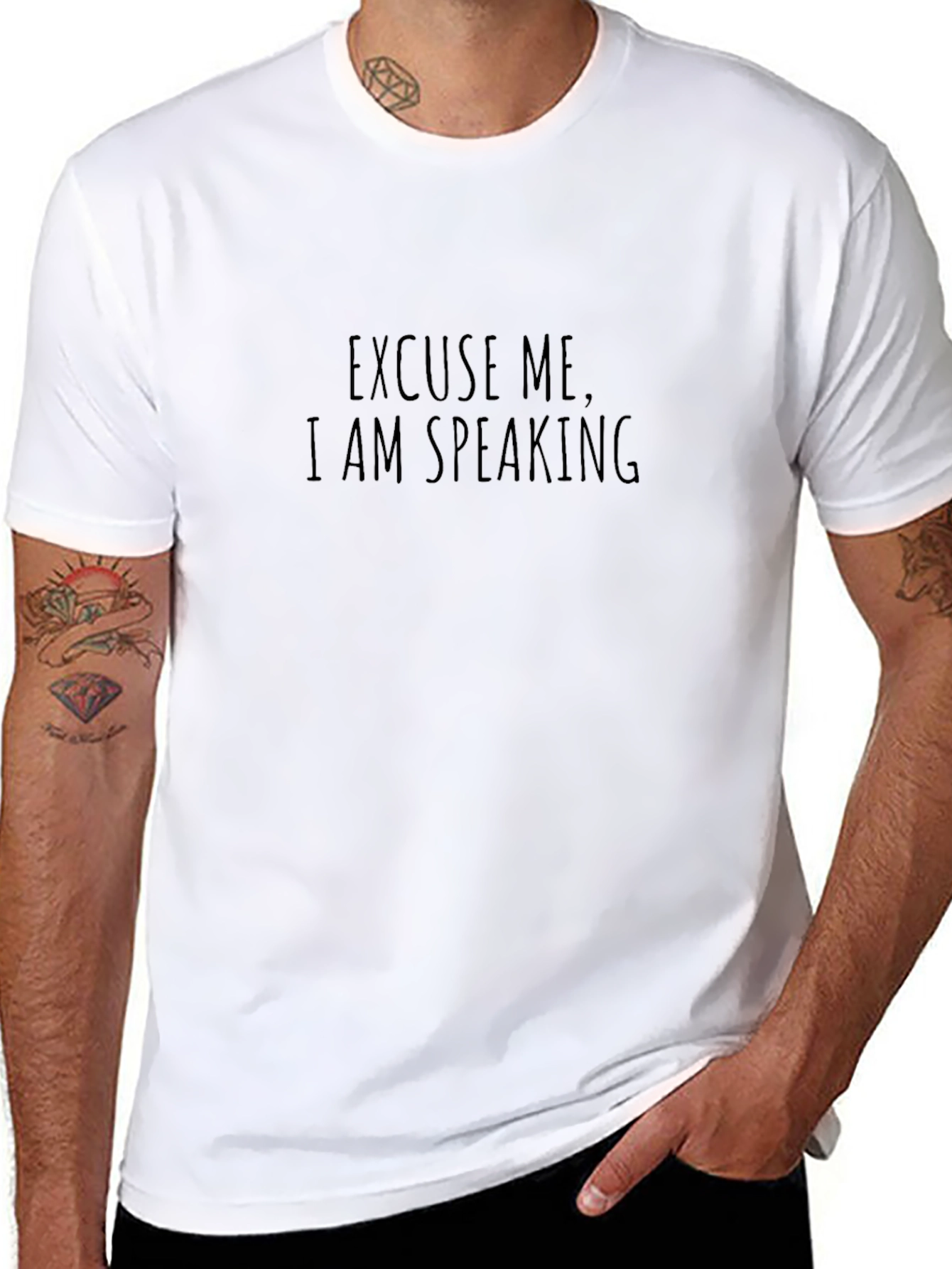 Excuse Me I Am Speaking Graphic Tee