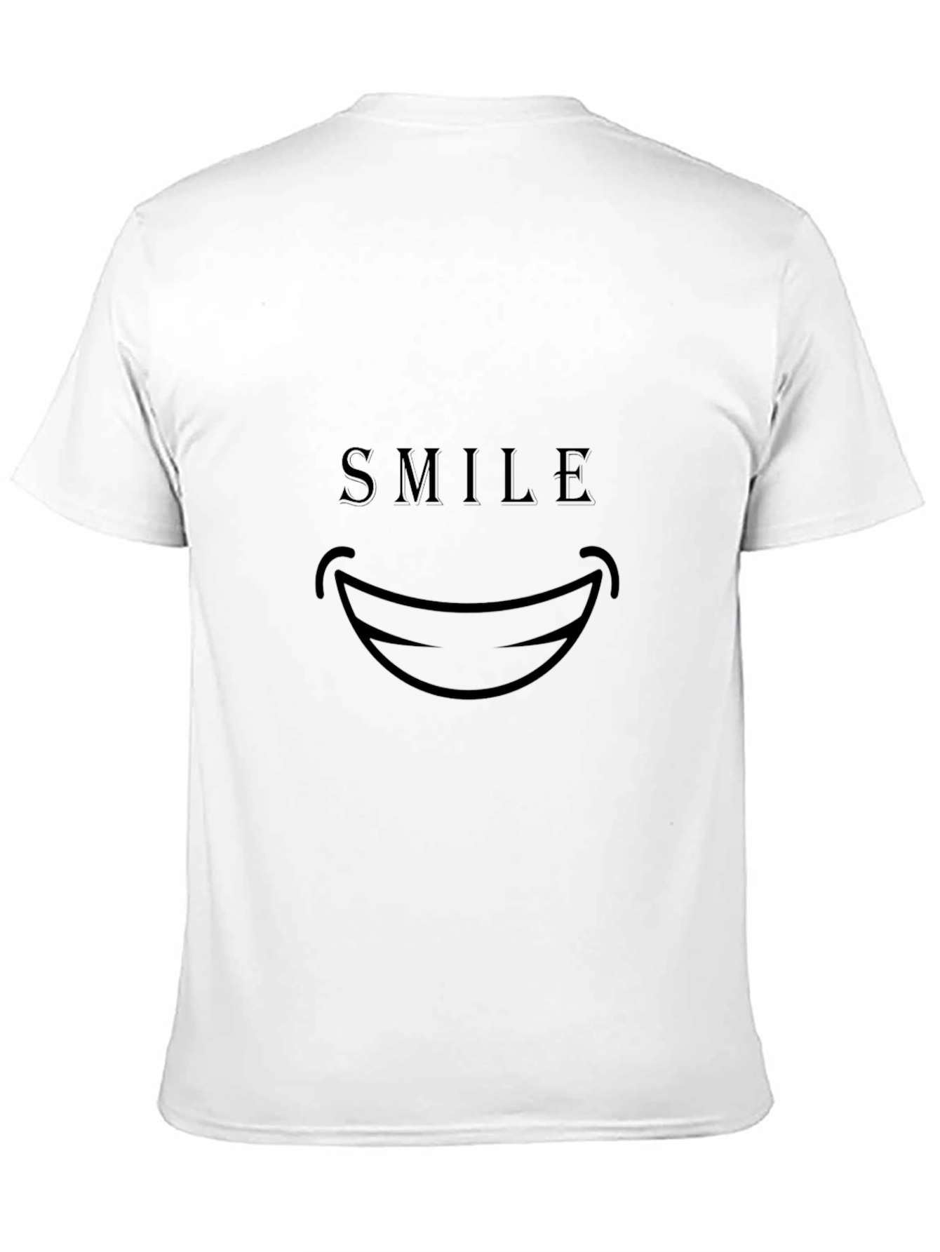 Smile Graphic Black T-Shirt